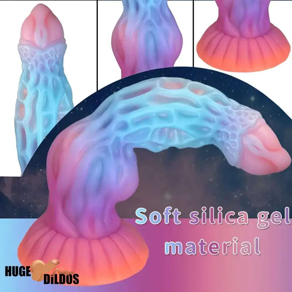 10.43in Luminous Fantasy Monster Silicone Soft Big Dildo Love Real