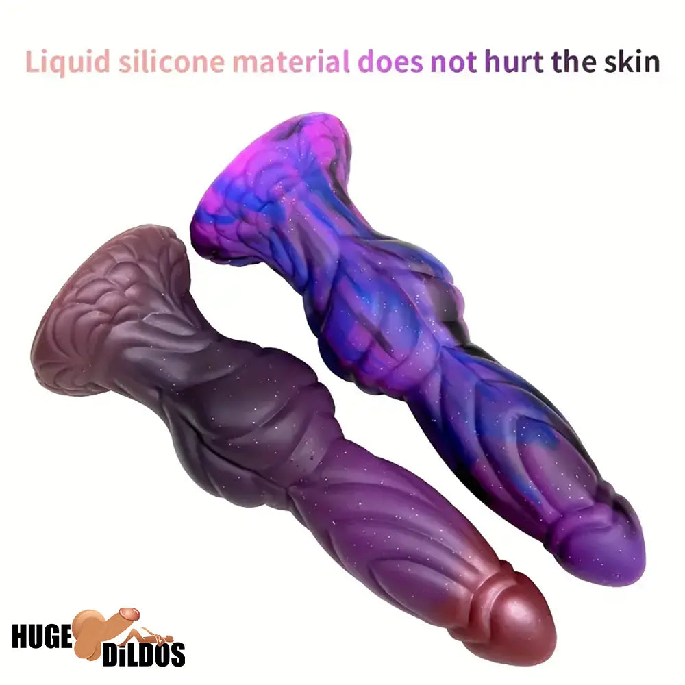 9.06in Silicone Monster Big Fantasy Odd Dildo For Male Female Sex Toy