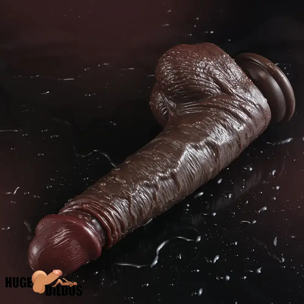 7.08in 8.46in Realistic Prostate Dildo For Women With Sliding Foreskin