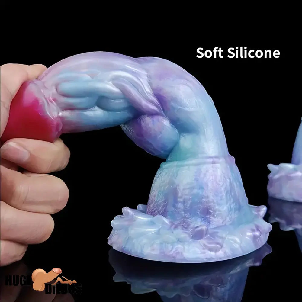 5.7in 7.79in 9.96in Dragon Soft Silicone Monster Penis Dildo With Big Knot