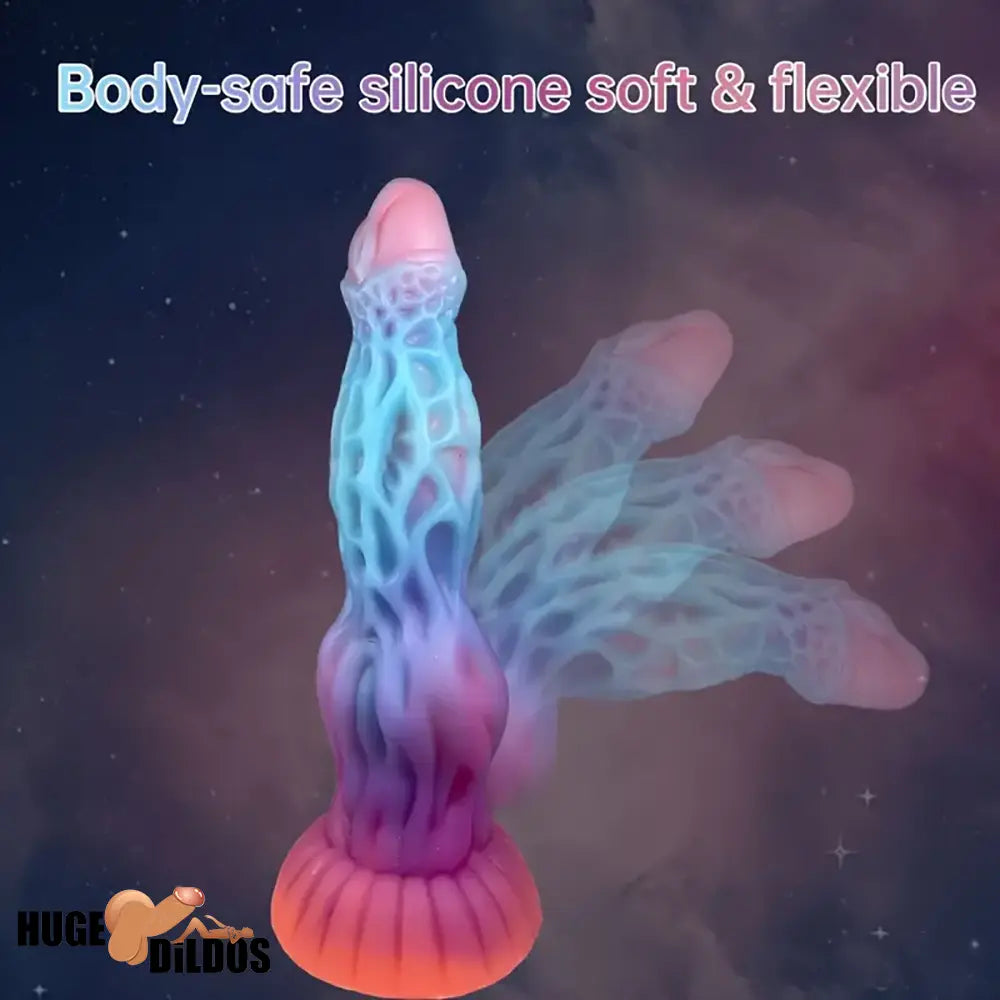 10.43in Luminous Fantasy Monster Silicone Soft Big Dildo Love Real