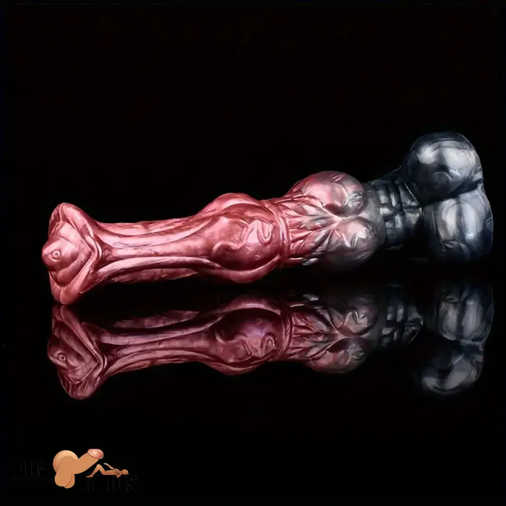 10.23in Large Animal Horse Cock Fantasy Silicone Soft Dildo Cock