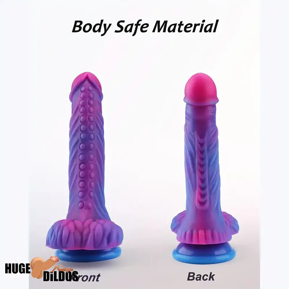 7.48in Soft Silicone Fantasy Monster Body Safe Dildo For Women Clit