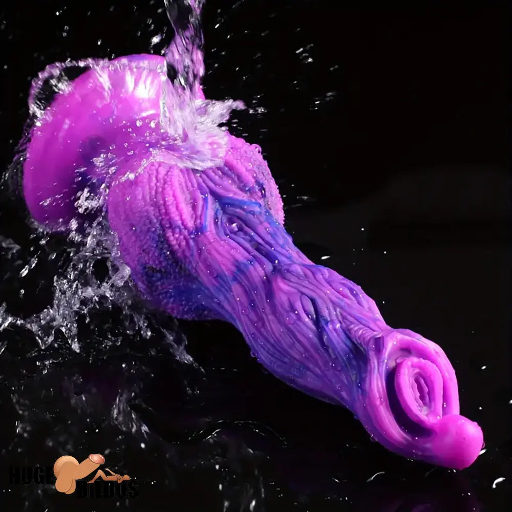 9.8in Fantasy Animal Soft Silicone Dog Monster Dildo For Couples Penis