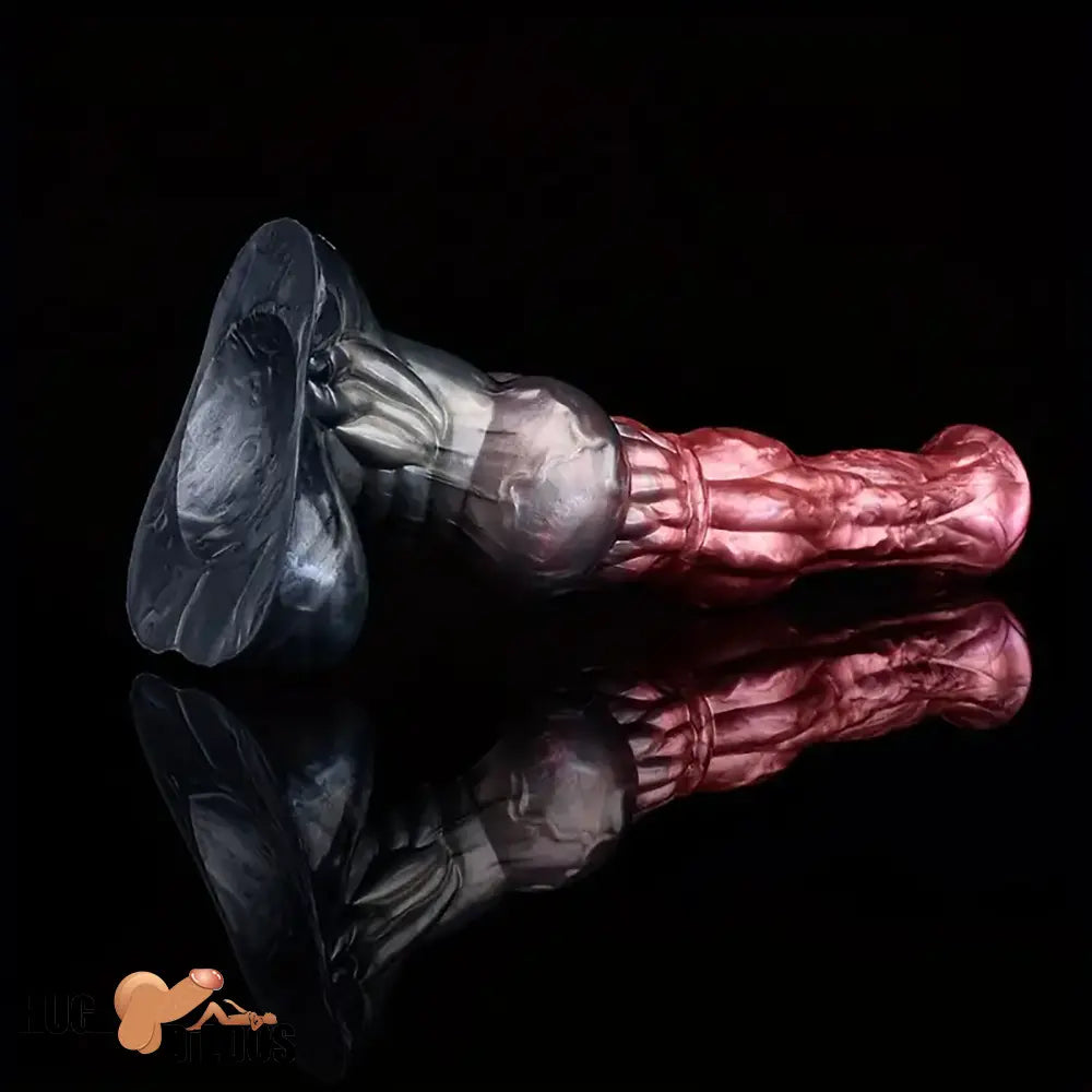 10.23in Large Animal Horse Cock Fantasy Silicone Soft Dildo Cock