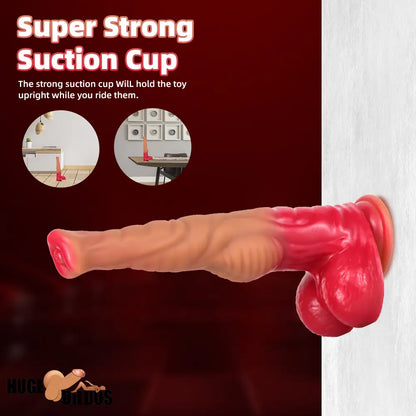 12.6in 14.37in 15.94in Silicone Animal Horse Cock Large Dildo Sex Toy
