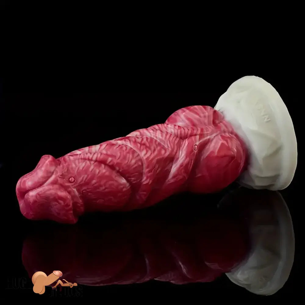 6.89in Liquid Silicone Monster Fantasy Dildo For Couples Hands-Free Play