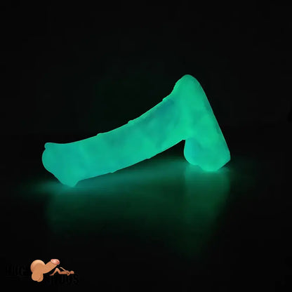 7.78in Liquid Silicone Fantasy Horse Glowing Luminous Hollow Dildo