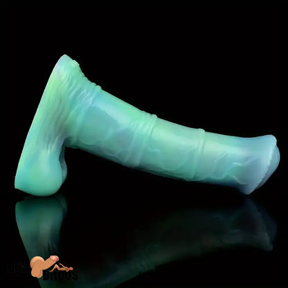7.78in Liquid Silicone Fantasy Horse Glowing Luminous Hollow Dildo