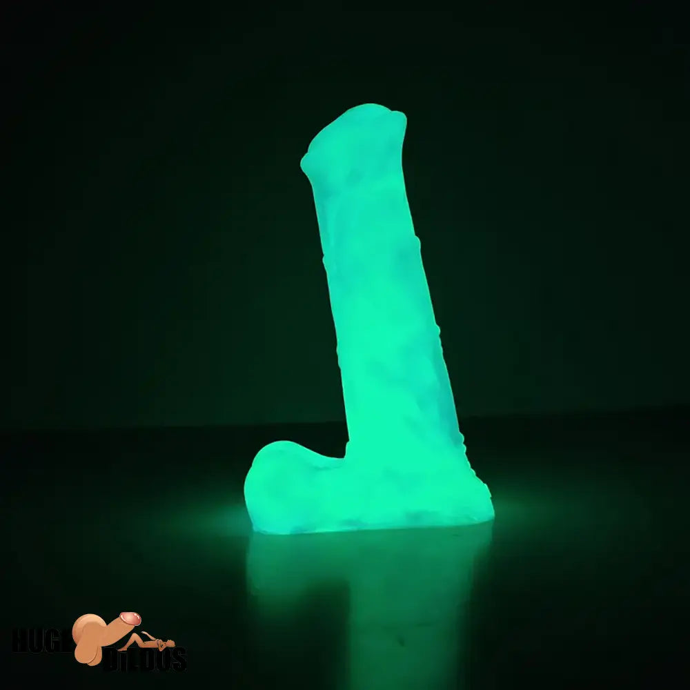 7.78in Liquid Silicone Fantasy Horse Glowing Luminous Hollow Dildo