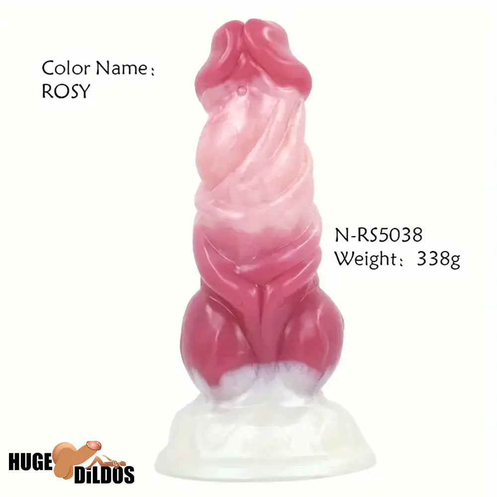 6.89in Liquid Silicone Monster Fantasy Dildo For Couples Hands-Free Play