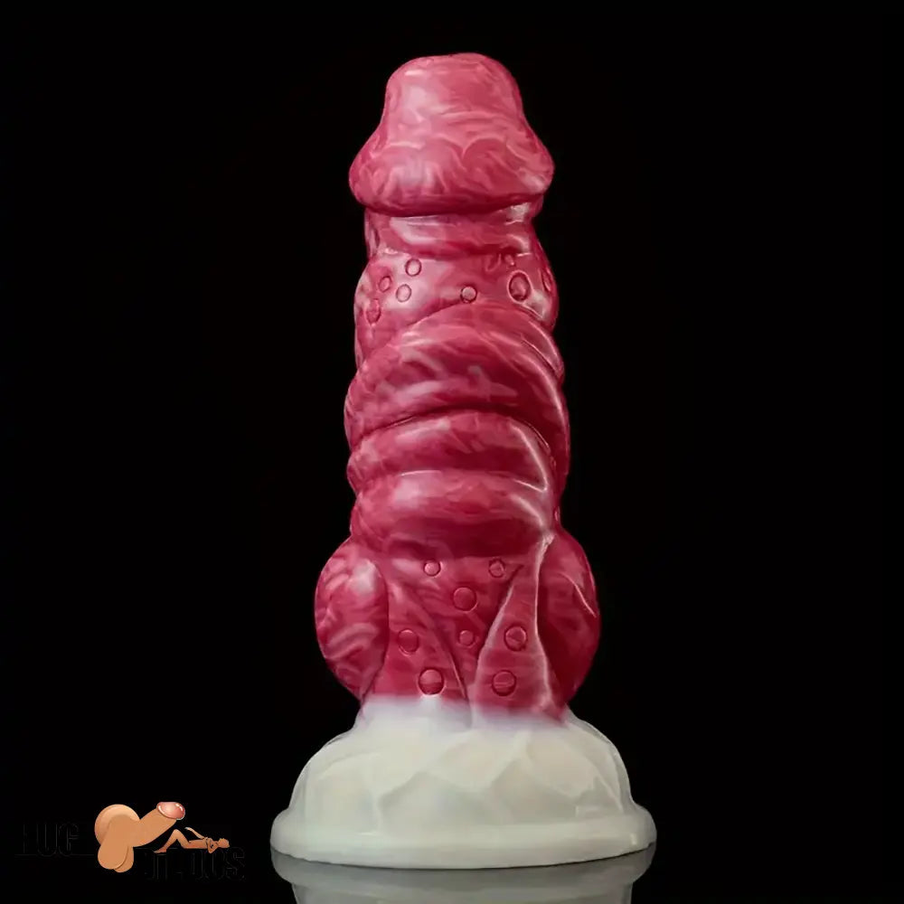 6.89in Liquid Silicone Monster Fantasy Dildo For Couples Hands-Free Play
