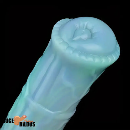 7.78in Liquid Silicone Fantasy Horse Glowing Luminous Hollow Dildo
