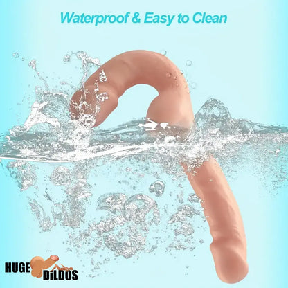 9.2in Double Ended Realistic Unisex For Dildo For Anal Clit Masturbator