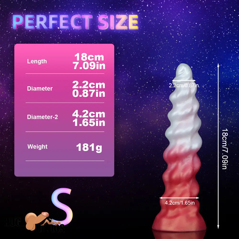 7.09in 9.05in 11.26in Silicone Fantasy Monster Soft Cock Dildo For Gay