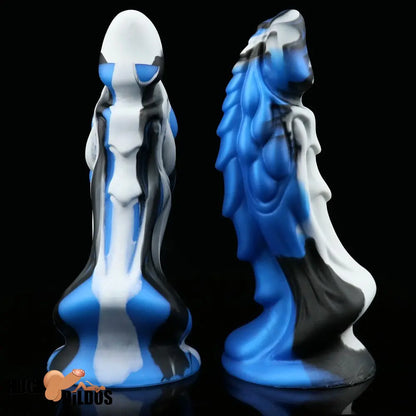 7.67in Silicone Soft Fantasy Dragon Dildo With Suction Cup Cock Toy