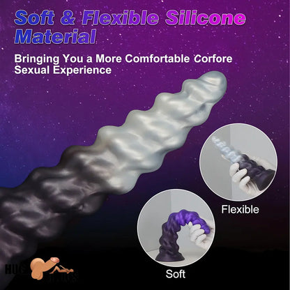 7.09in 9.05in 11.26in Silicone Fantasy Monster Soft Cock Dildo For Gay