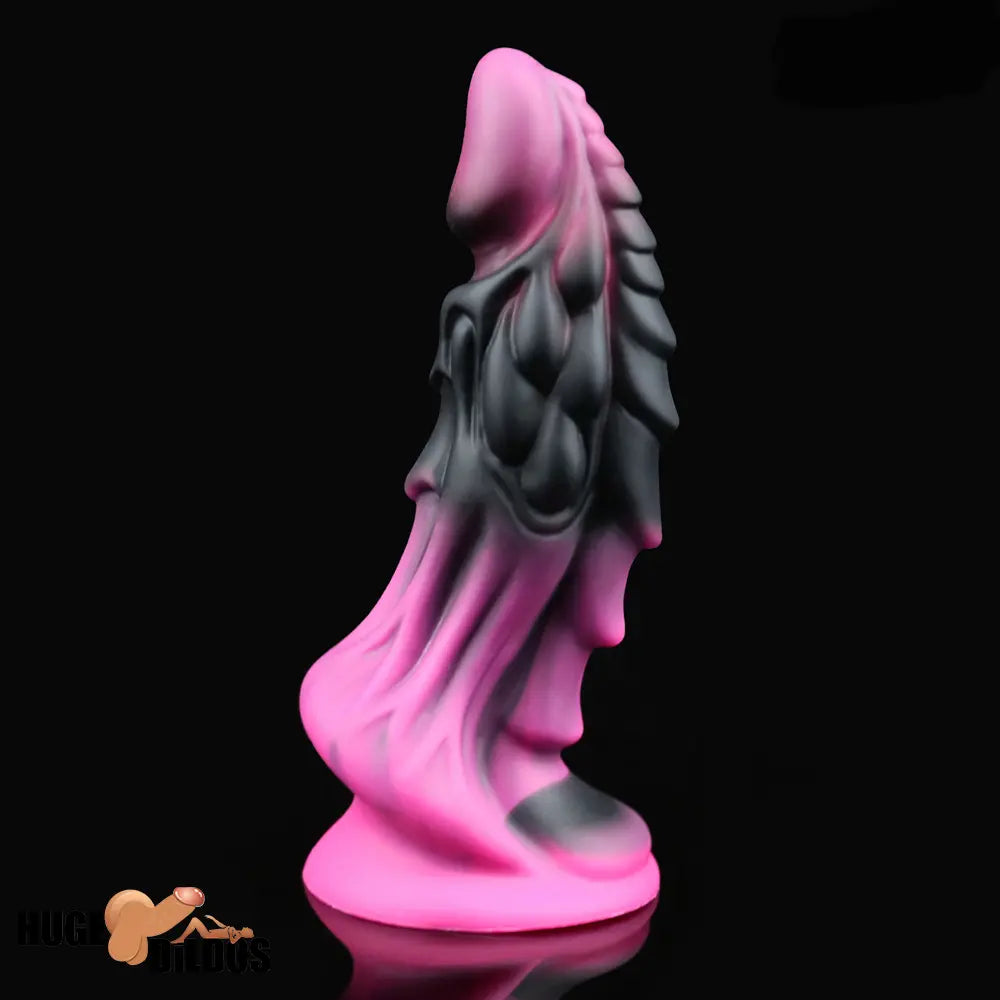 7.67in Silicone Soft Fantasy Dragon Dildo With Suction Cup Cock Toy