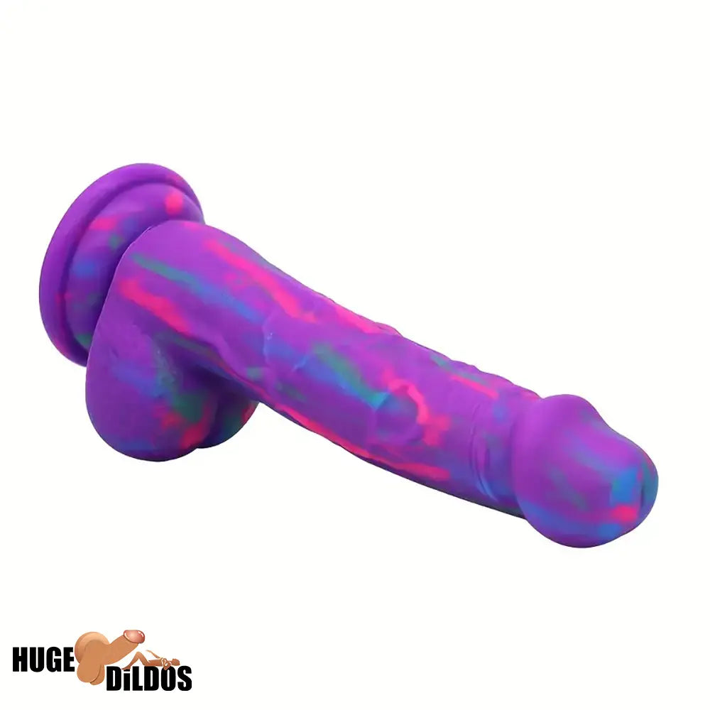 7.3in Superb Silicone Real Feeling Soft Dildo For Prostate Clit Sex Toy