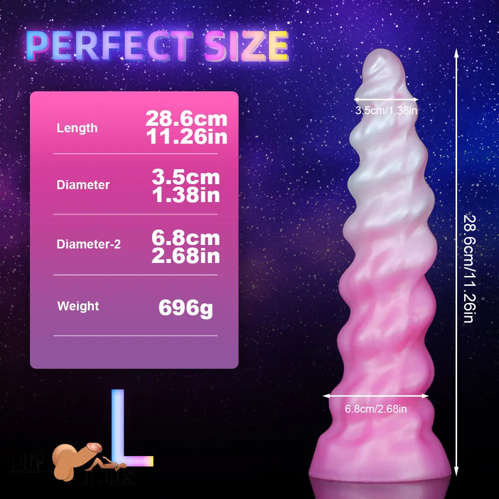 7.09in 9.05in 11.26in Silicone Fantasy Monster Soft Cock Dildo For Gay