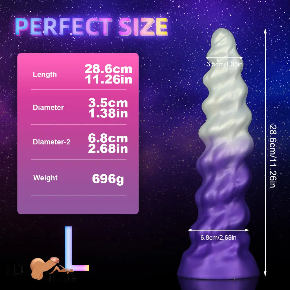 7.09in 9.05in 11.26in Silicone Fantasy Monster Soft Cock Dildo For Gay
