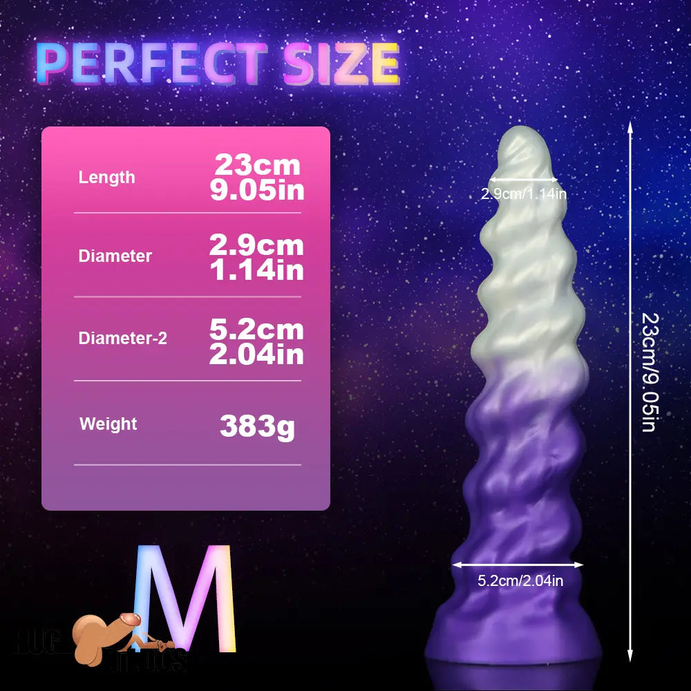 7.09in 9.05in 11.26in Silicone Fantasy Monster Soft Cock Dildo For Gay