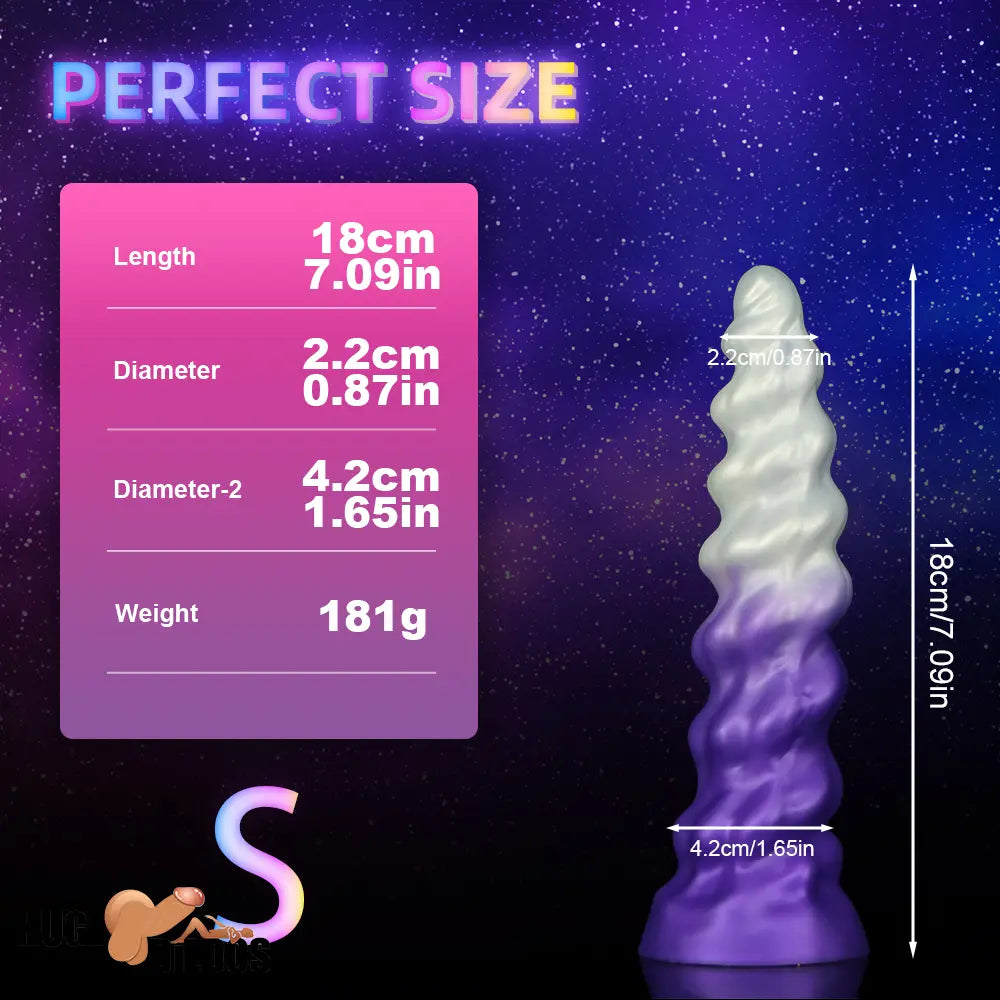 7.09in 9.05in 11.26in Silicone Fantasy Monster Soft Cock Dildo For Gay
