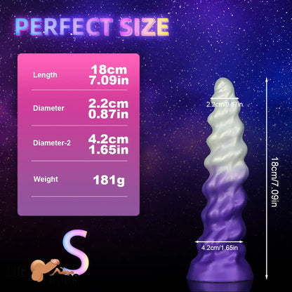 7.09in 9.05in 11.26in Silicone Fantasy Monster Soft Cock Dildo For Gay
