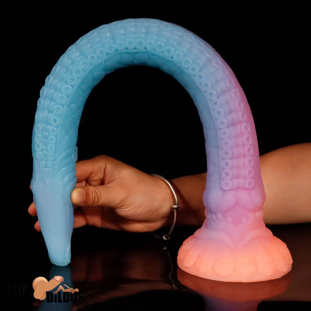 17.91in Super Big Long Silicone Soft Snake Dildo For Sex Orgasm Cock Toy