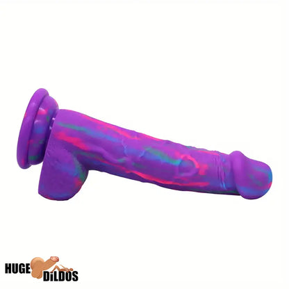7.3in Superb Silicone Real Feeling Soft Dildo For Prostate Clit Sex Toy