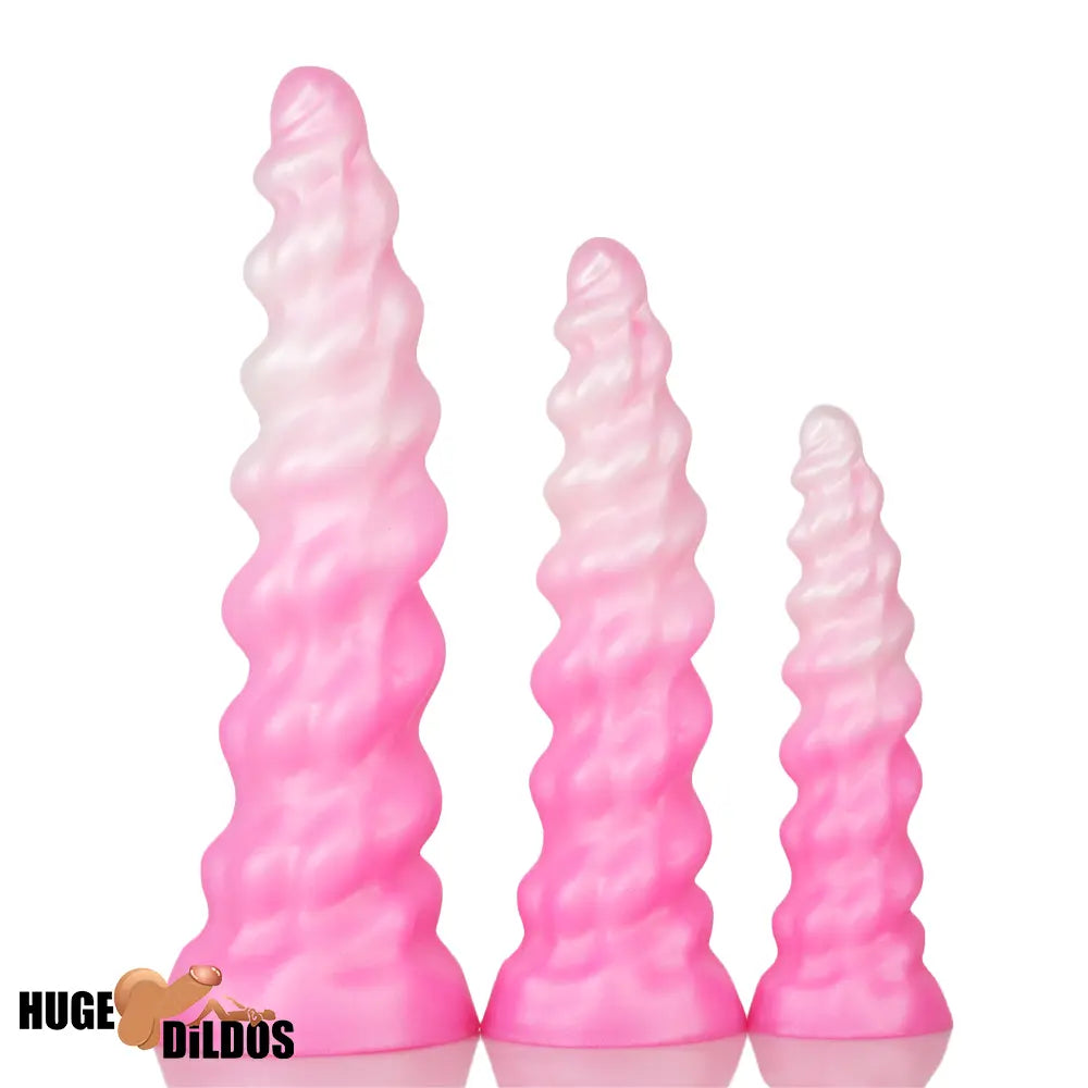 7.09in 9.05in 11.26in Silicone Fantasy Monster Soft Cock Dildo For Gay