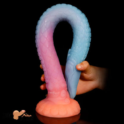 17.91in Super Big Long Silicone Soft Snake Dildo For Sex Orgasm Cock Toy