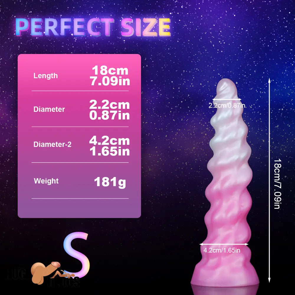 7.09in 9.05in 11.26in Silicone Fantasy Monster Soft Cock Dildo For Gay