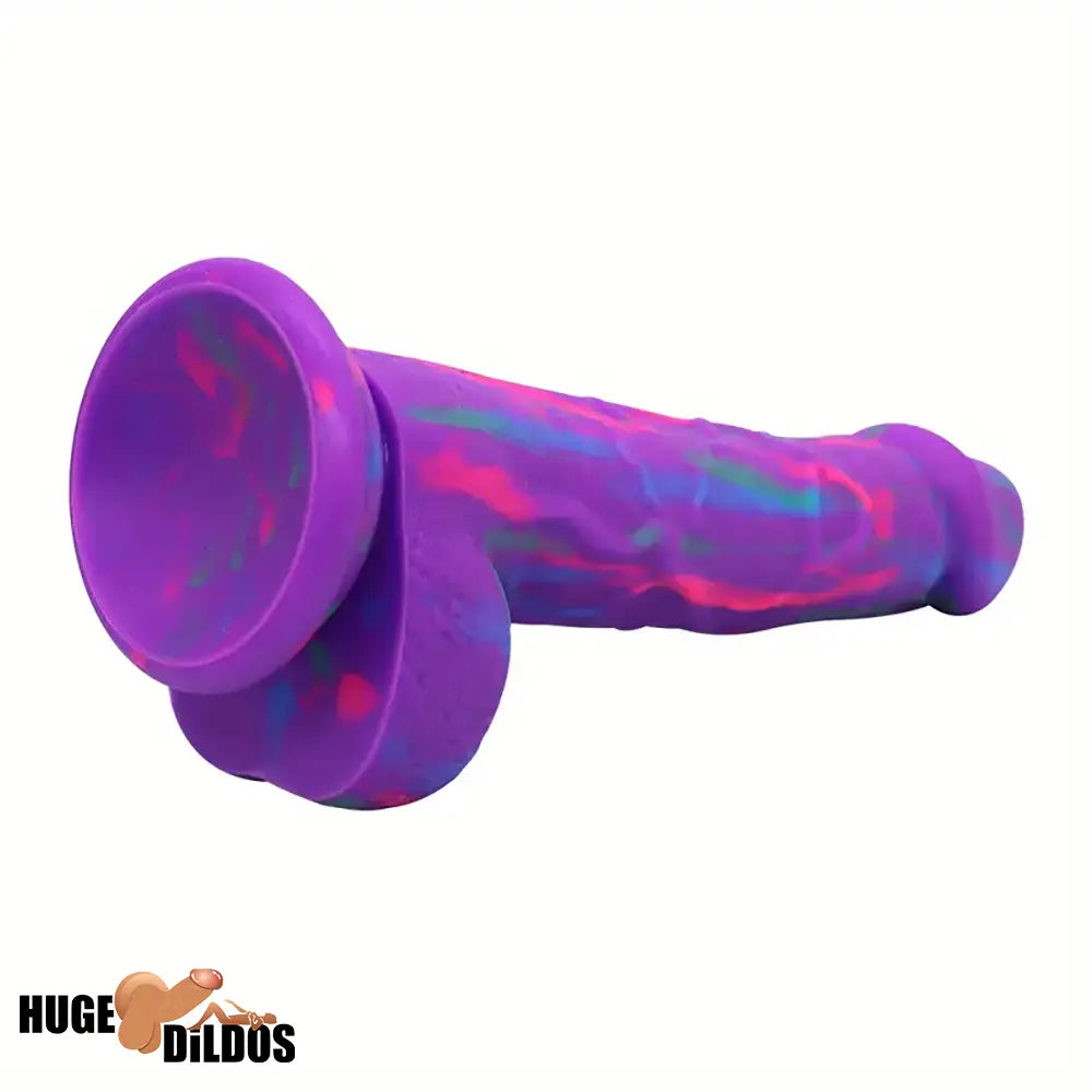 7.3in Superb Silicone Real Feeling Soft Dildo For Prostate Clit Sex Toy
