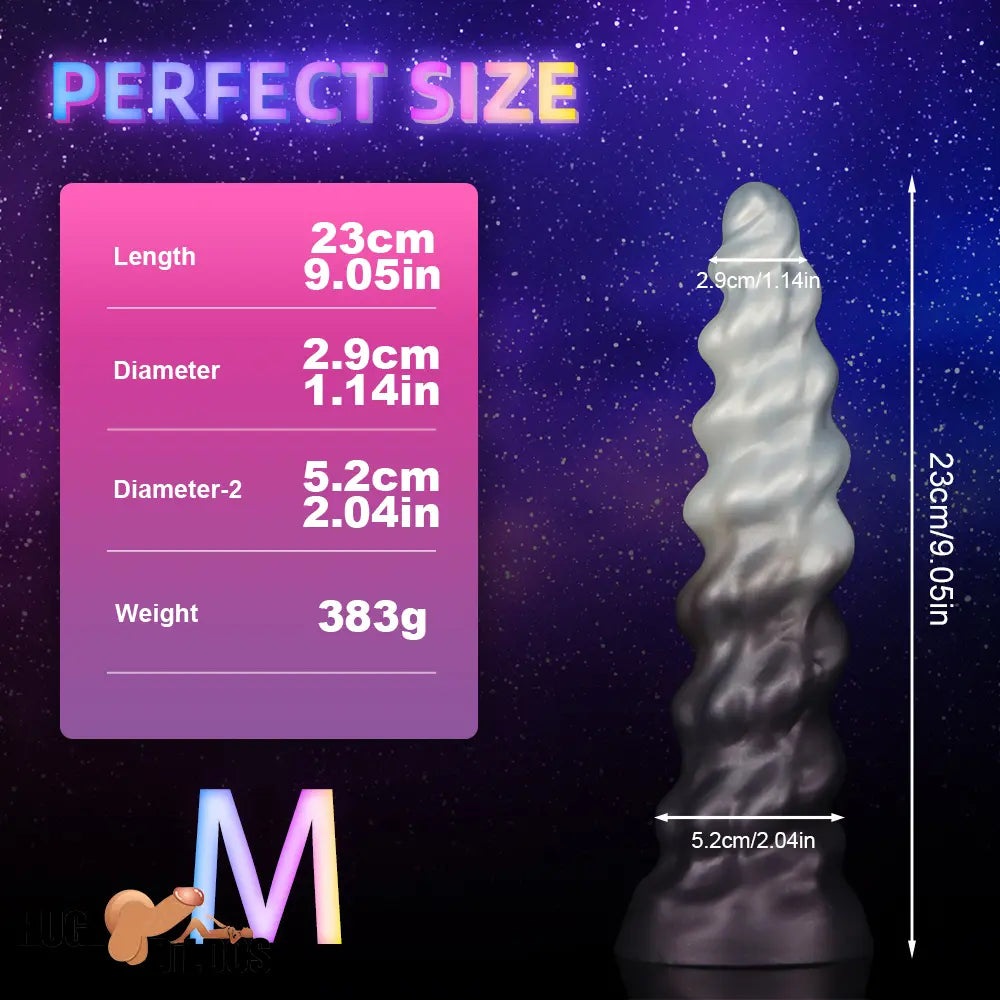 7.09in 9.05in 11.26in Silicone Fantasy Monster Soft Cock Dildo For Gay