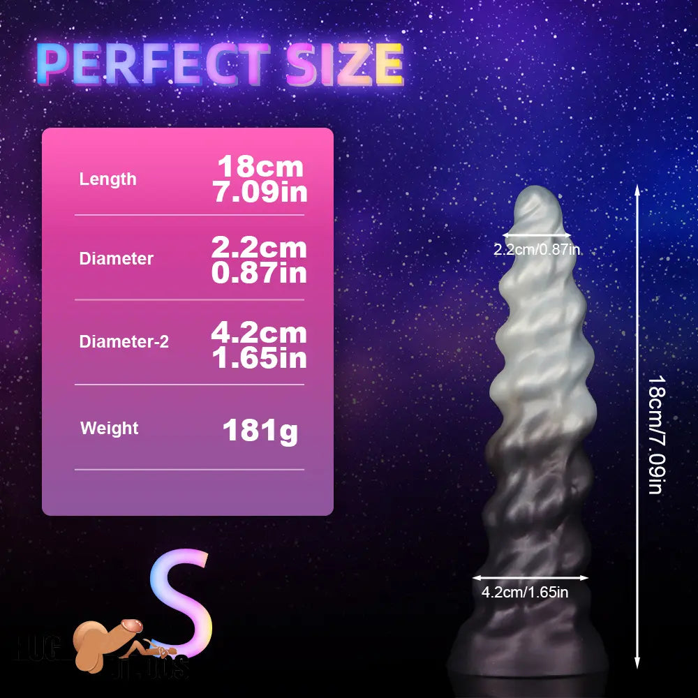 7.09in 9.05in 11.26in Silicone Fantasy Monster Soft Cock Dildo For Gay