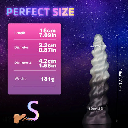 7.09in 9.05in 11.26in Silicone Fantasy Monster Soft Cock Dildo For Gay