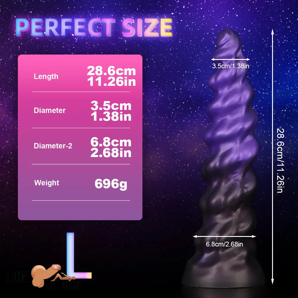 7.09in 9.05in 11.26in Silicone Fantasy Monster Soft Cock Dildo For Gay