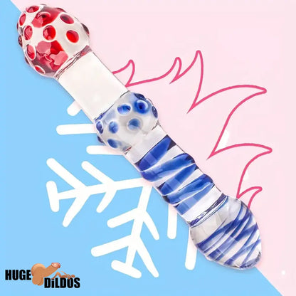 Multiple Options Glass Crystal Dildo For Women Men Couple G-spot Sex