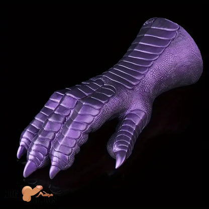 8.66in Fantasy Monster Hands Silicone Soft Dildo For Women G Spot Play