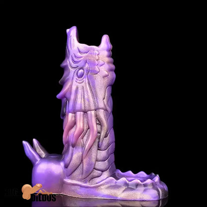 5.91in Silicone Dragon Fantasy Hollow Dildo Sleeve For Masturbation