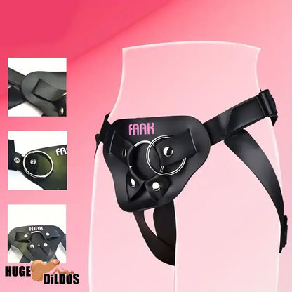 10.01in Silicone Soft Big Strap On Wearable Durable Dildo For Women