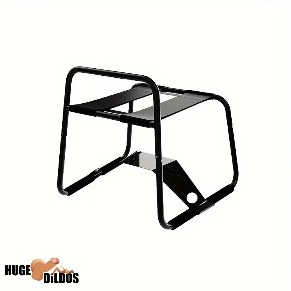 Enhancer Metal Dildo Chair With Dildo Base Bouncing Mount Sex Stool