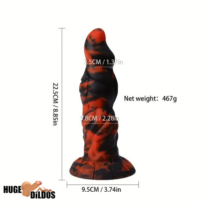 8.85in Monster Anal Silicone Fantasy Big Dildo For Women Vagina Adults