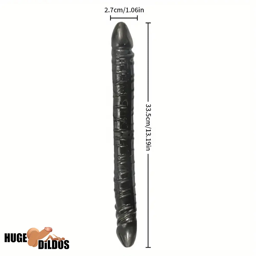 13.19in Dual Ended Long Big Dildo Body-Safe For Increased Stimulation