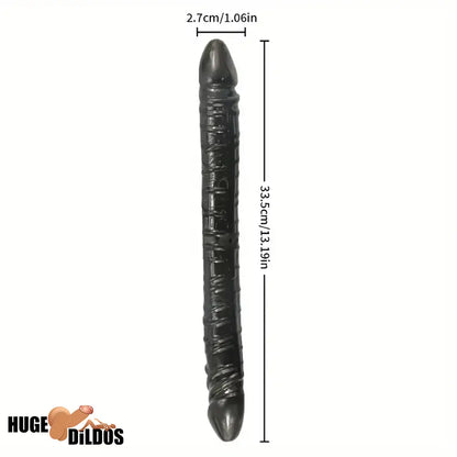 13.19in Dual Ended Long Big Dildo Body-Safe For Increased Stimulation