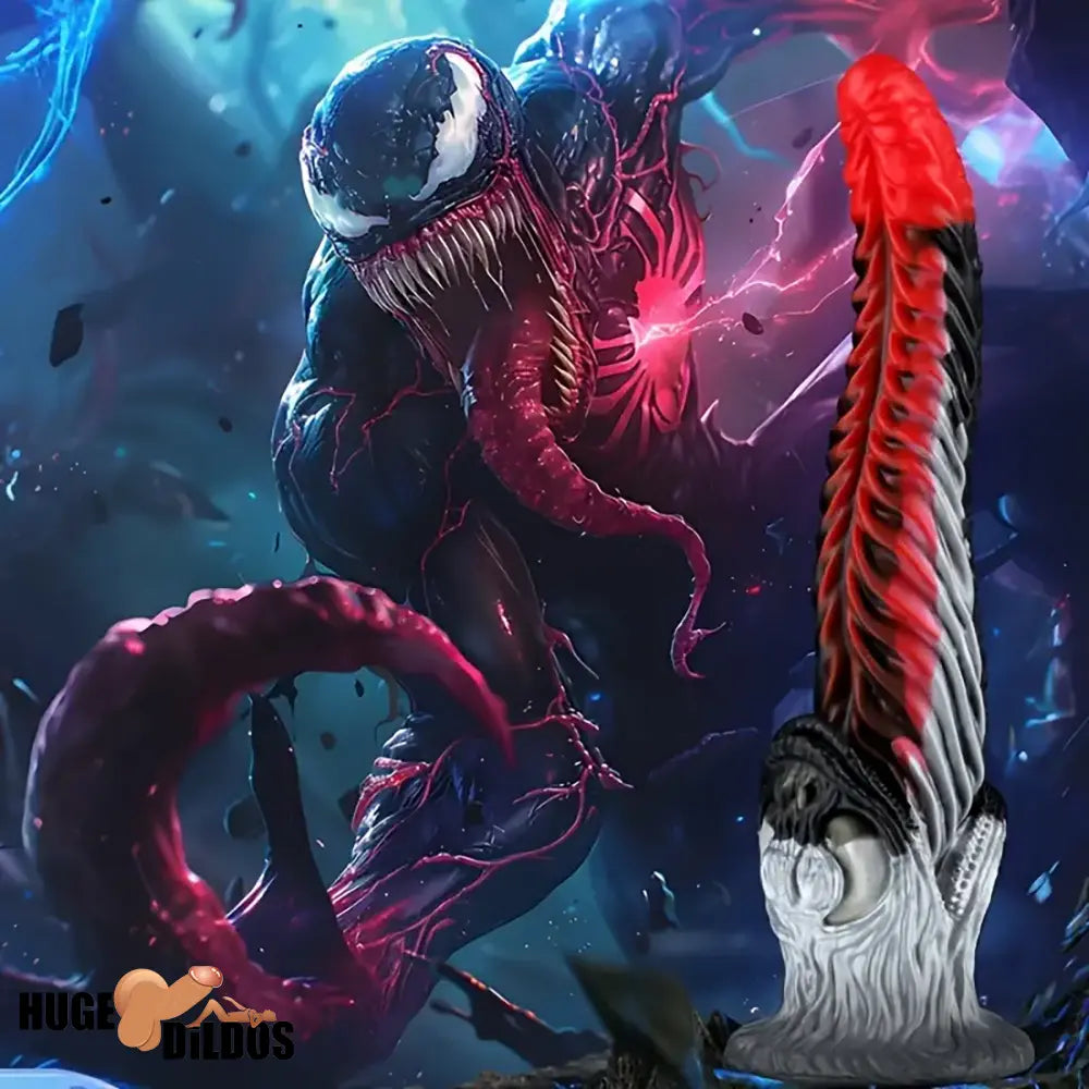 7.09in Silicone Flexible Monster Fantasy Dildo For Handheld Couples Lesbian