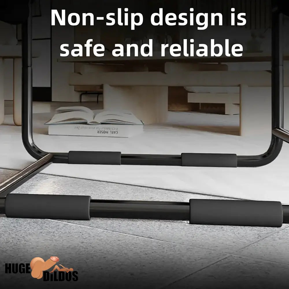 Multi-Functional BDSM Metal Sex Dildo Chair Bondage Ergonomic Design