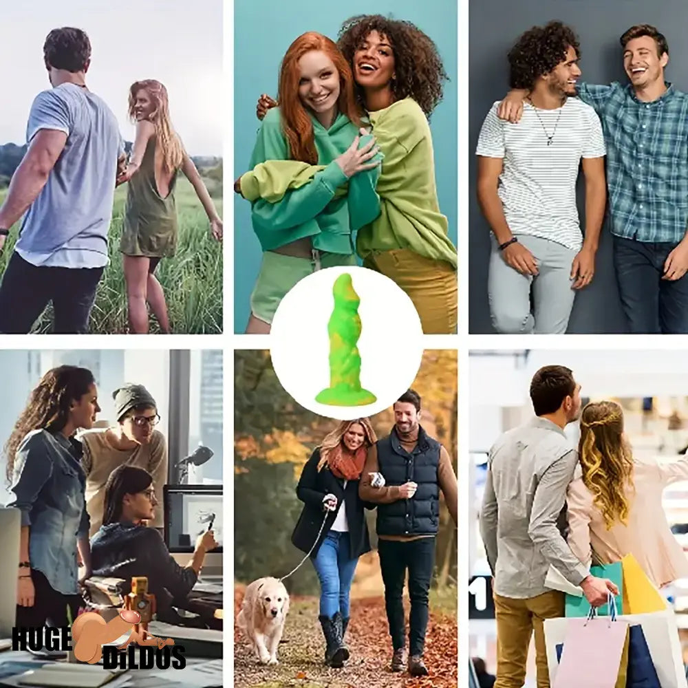 8.85in Monster Anal Silicone Fantasy Big Dildo For Women Vagina Adults