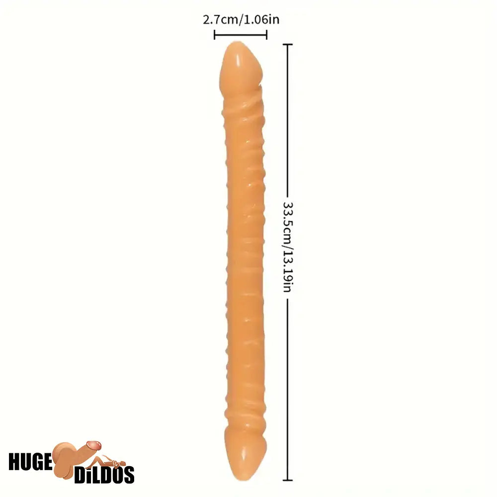 13.19in Dual Ended Long Big Dildo Body-Safe For Increased Stimulation